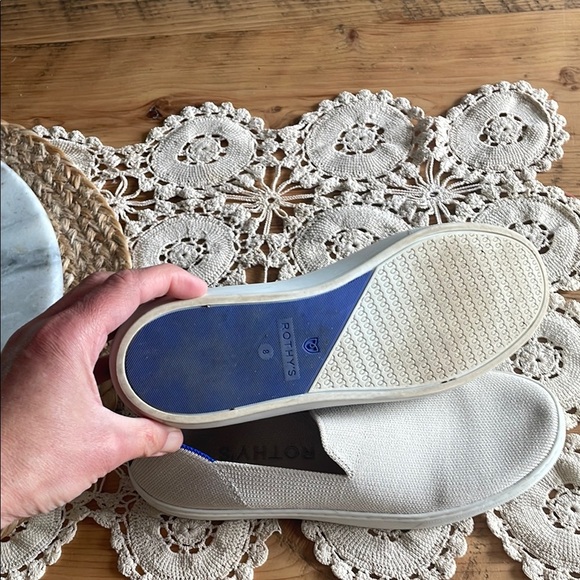 Rothy's Cream Slip-On Flats - Picture 6 of 11